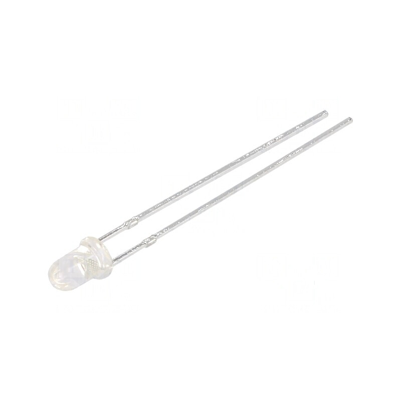 LED galben 3mm 5000-8500mcd 30° 2 Nr. term: 1,8-2,6VDC 60mW | Electronic-mag.ro | Componente Electronice