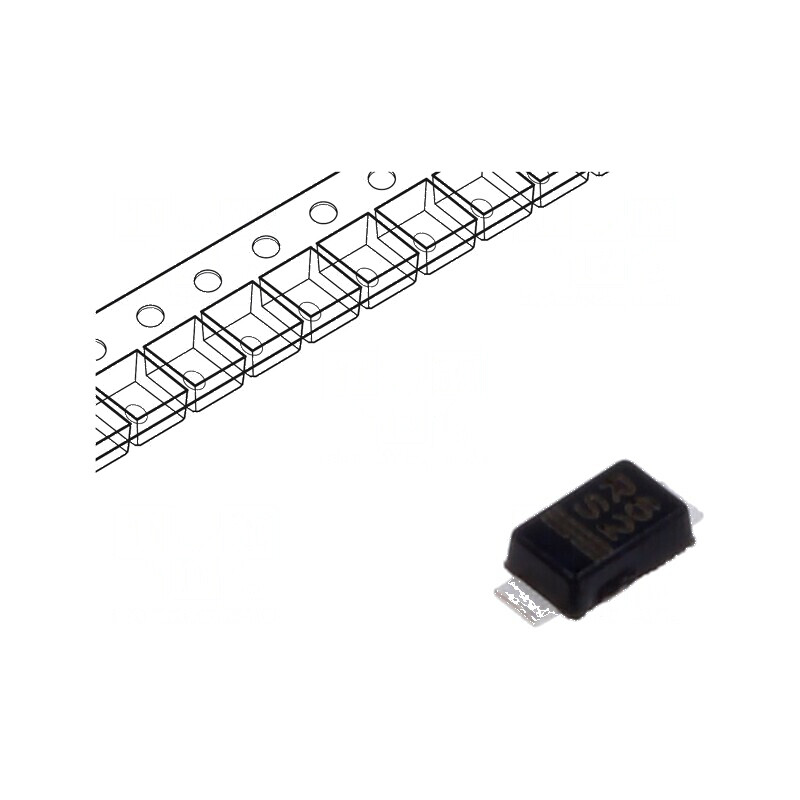 Diodă Schottky SMD 20V 1,1A DO219AB 10ns | Electronic-mag.ro | Componente Electronice
