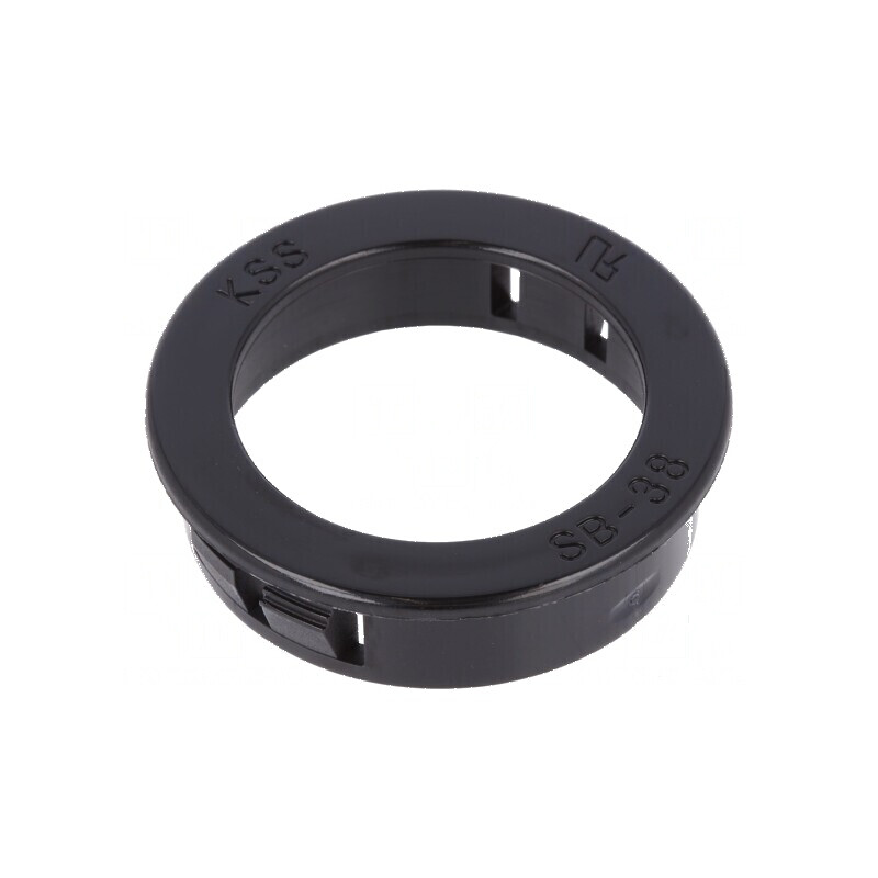 Manşon negru Øorif montare 38,1mm Øorif 29mm | Electronic-mag.ro | Componente Electronice