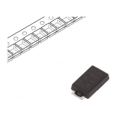 Diodă TVS 600W 39V unidirecțională CE SC110B | Electronic-mag.ro | Componente Electronice