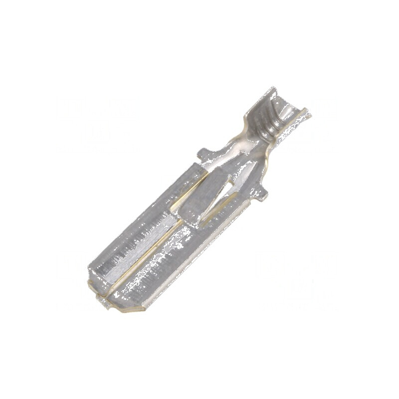 Terminal plat 6,3mm tată 0,8mm crimpat pe cablu 0,8÷2mm² | Electronic-mag.ro | Componente Electronice