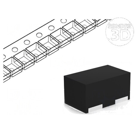 Diodă TVS 40W 6-10V 2,5A bidirecțională DFN2 | Electronic-mag.ro | Componente Electronice
