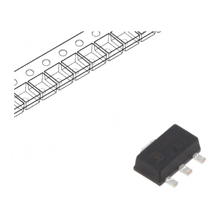Stabilizator de tensiune liniar nereglabil 18V 0,1A SOT89 | Electronic-mag.ro | Componente Electronice