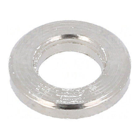 Manşon distanţier cilindric 1mm alamă nichel 6mm | Electronic-mag.ro | Componente Electronice