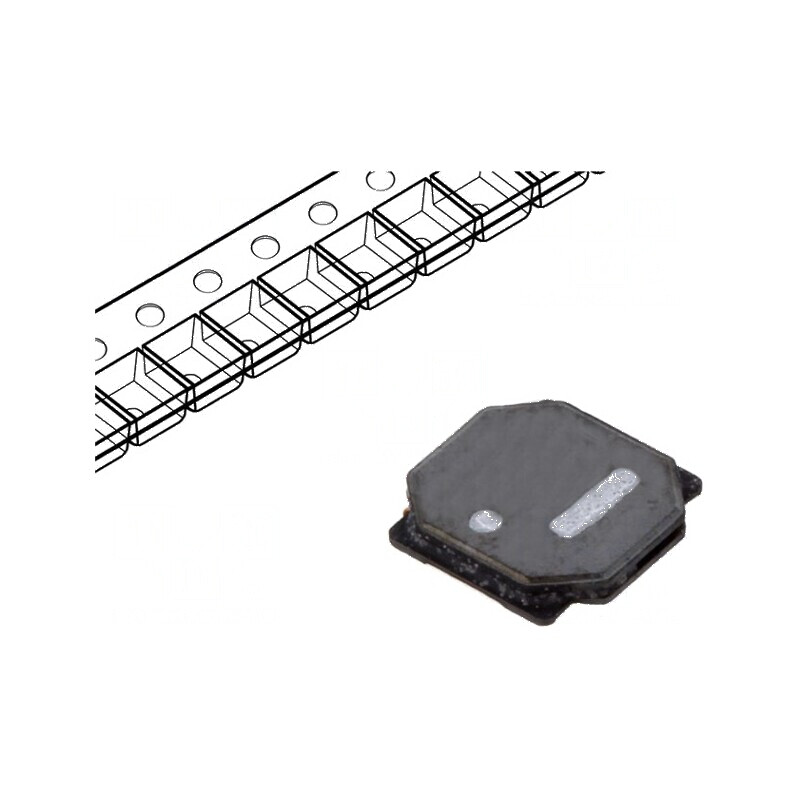 Inductor SMD 2,2uH 1,4A 0,1Ω 4,9x4,9x1mm | Electronic-mag.ro | Componente Electronice