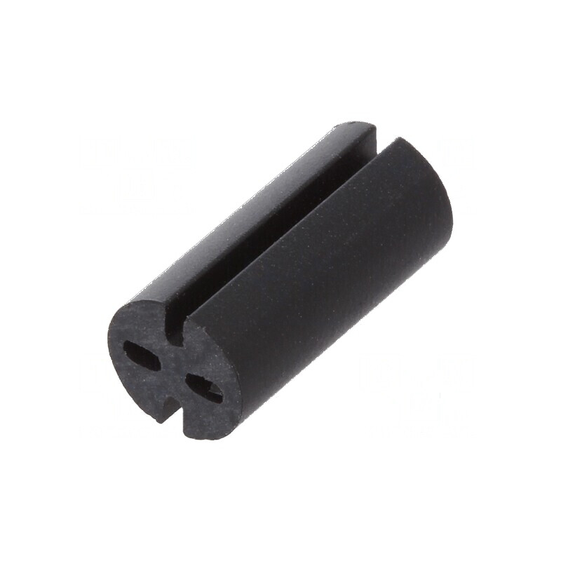 Bucșă de distanțare LED 5,1mm neagră 11mm | Electronic-mag.ro | Componente Electronice