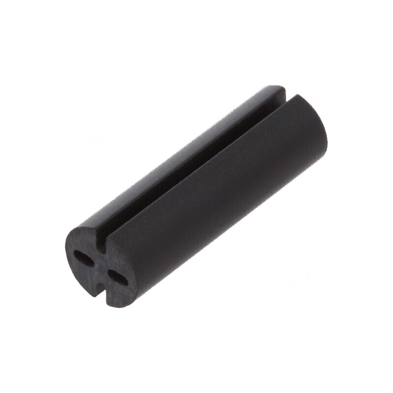 Bucșă de distanțare LED 5,1mm neagră 16mm | Electronic-mag.ro | Componente Electronice