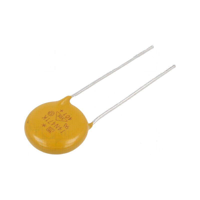 Varistor oxid de zinc THT 300VAC 385VDC 470V 4,5kA 140J ±10% | Electronic-mag.ro | Componente Electronice Varistor oxid de zinc THT 300VAC 385VDC 470V 4,5kA 140J ±10% | Electronic-mag.ro | Componente Electronice