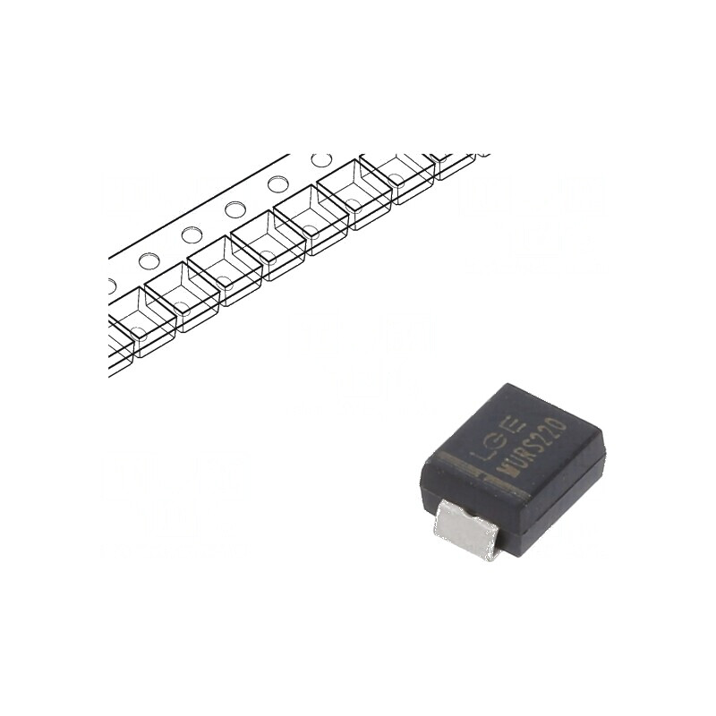 Diodă SMD 200V 2A 25ns SMB Redresor | Electronic-mag.ro | Componente Electronice