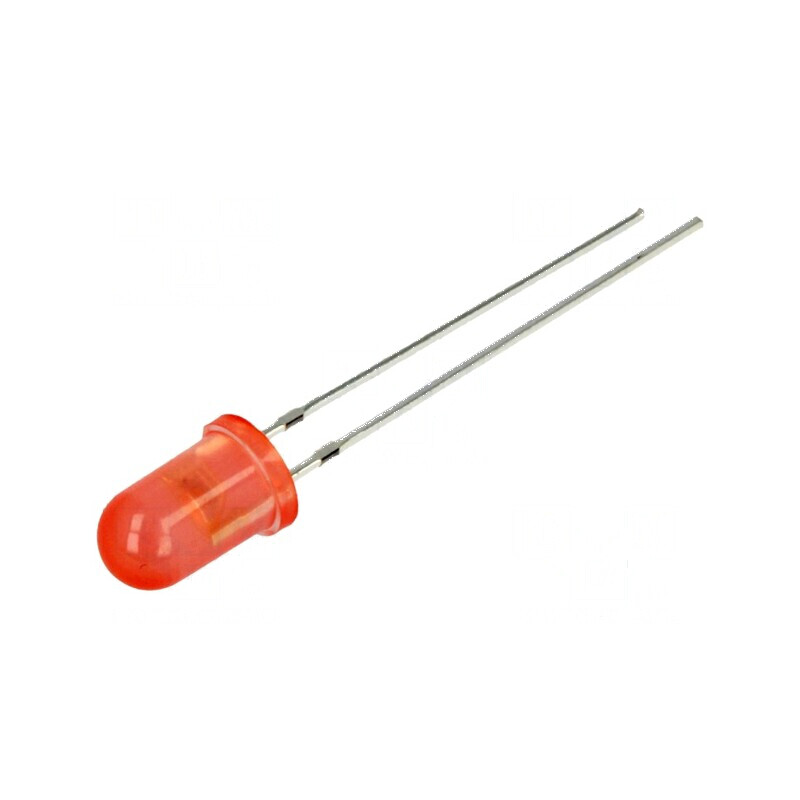 LED 5mm Roz 220-330mcd 30° Convex | Electronic-mag.ro | Componente Electronice