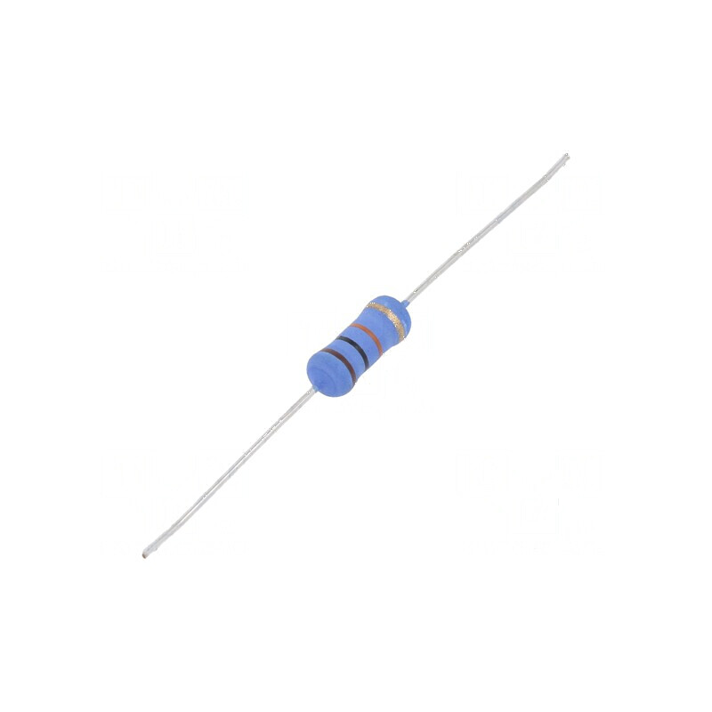 Rezistor metal oxid 10kΩ 2W ±5% Ø5x12mm -55÷155°C | Electronic-mag.ro | Componente Electronice