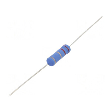 Rezistor metal oxide 2,2Ω 3W ±5% Ø5,5x16mm -55÷155°C | Electronic-mag.ro | Componente Electronice