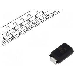 Diodă TVS bidirecțională SMA 0,4kW 94,4÷104V 2,9A | Electronic-mag.ro | Componente Electronice
