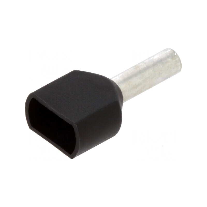 Vârf izolată dublă cupru 1,5mm² 8mm cositorit | Electronic-mag.ro | Componente Electronice