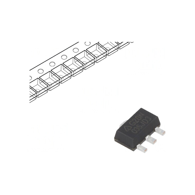 Stabilizator de tensiune LDO liniar 3,3V 1,35A nereglabil | Electronic-mag.ro | Componente Electronice