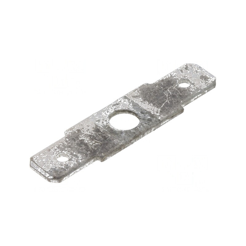 Terminal plat 6,3mm 0,8mm 2 x tată M4 neizolat dublă alamă | Electronic-mag.ro | Componente Electronice