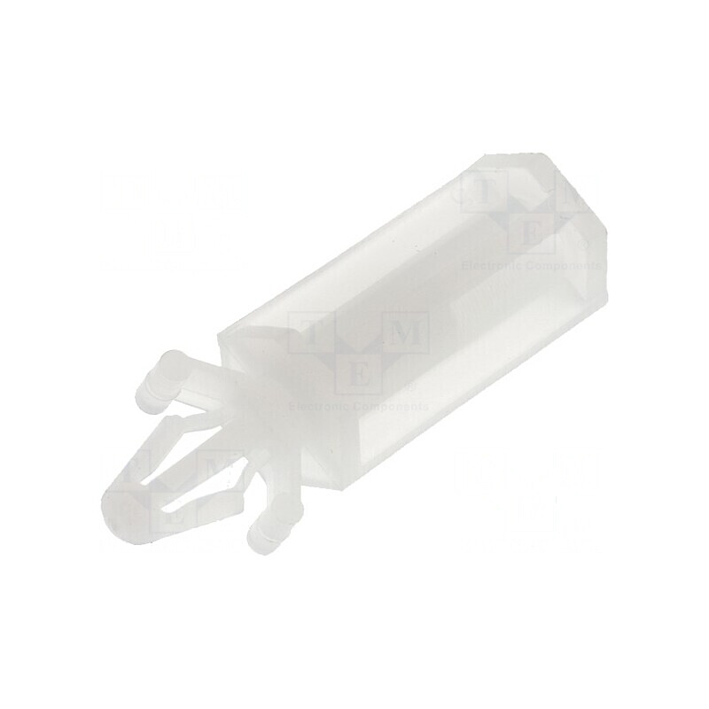 Distanțier PCB 19,1mm Diametru orificiu montare 4mm Natural | Electronic-mag.ro | Componente Electronice