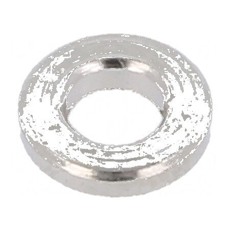 Manșon distanțier cilindric 1mm alamă nichel 5mm diametru exterior | Electronic-mag.ro | Componente Electronice