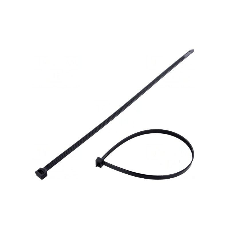 Colier strângere poliamidă 400mm 9mm 778N negru | Electronic-mag.ro | Componente Electronice