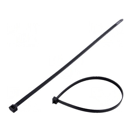 Colier strângere poliamidă 400mm 9mm 778N negru | Electronic-mag.ro | Componente Electronice