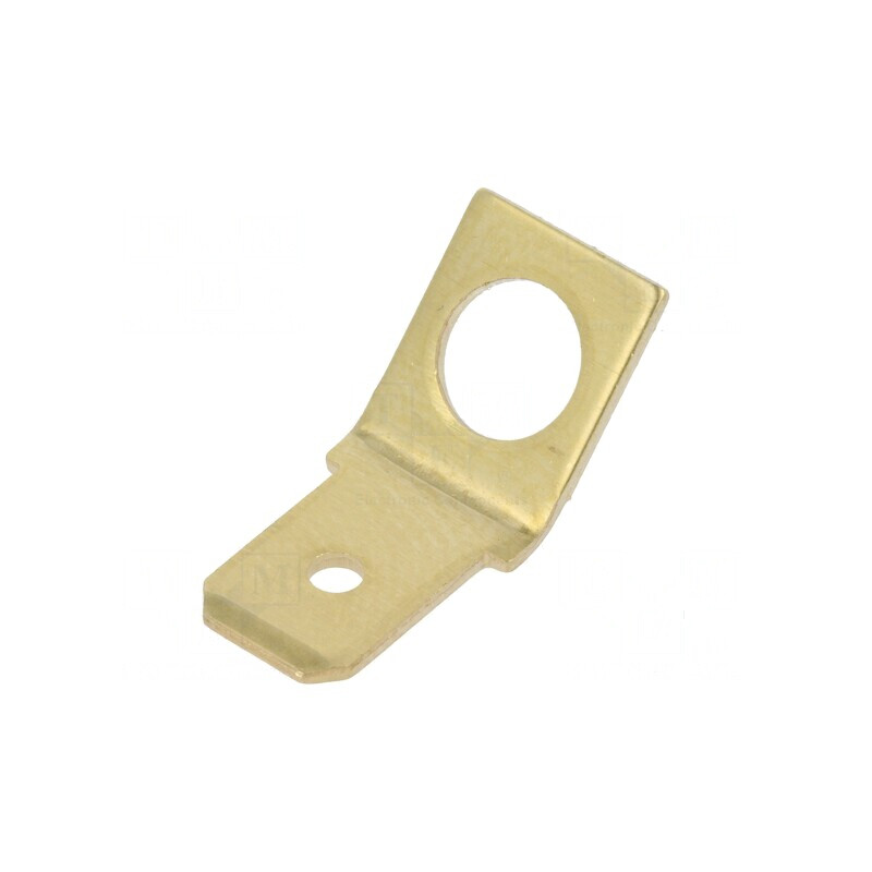 Terminal plat 6,3mm 0,8mm tată M5 alamă | Electronic-mag.ro | Componente Electronice