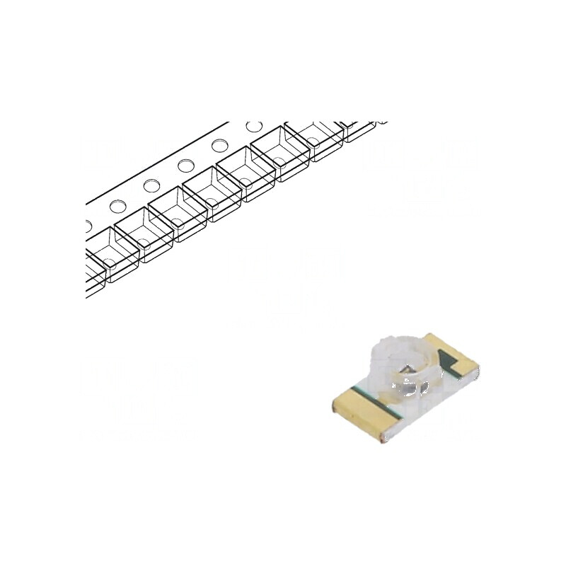 Emițător IR 1mm 3216 transparent 160° SMD 940nm 65mA | Electronic-mag.ro | Componente Electronice