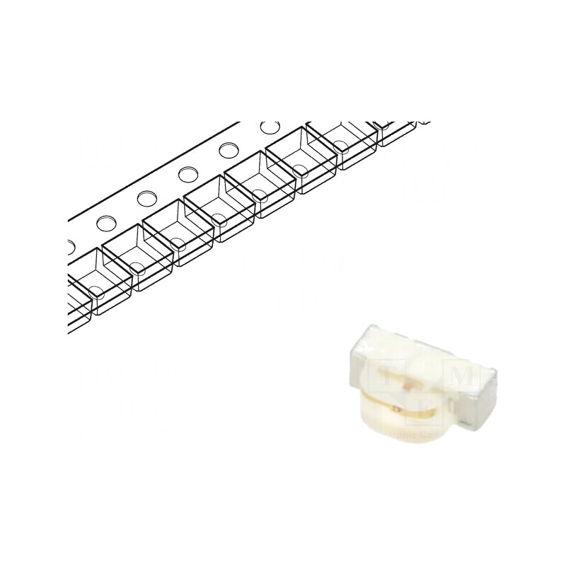 LED SMD 3010 roșie 4-15mcd 120° 20mA 625nm | Electronic-mag.ro | Componente Electronice