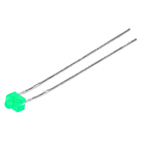LED verde 1,8mm 5-10mcd 70° convex | Electronic-mag.ro | Componente Electronice