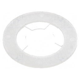Şaibă rotundă poliamidă D22,6mm h0,81mm | Electronic-mag.ro | Componente Electronice