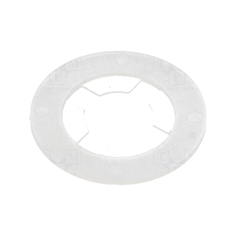 Şaibă rotundă poliamidă D22,6mm h0,81mm | Electronic-mag.ro | Componente Electronice