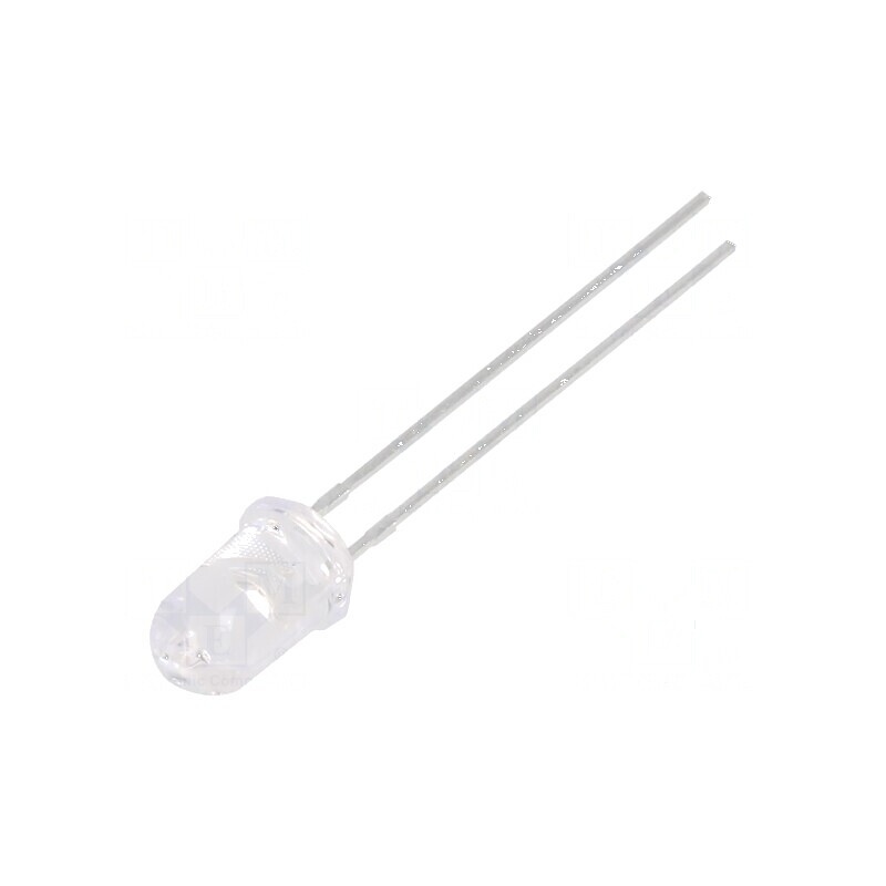LED 5mm roșie 2700-4200mcd 20° convex | Electronic-mag.ro | Componente Electronice