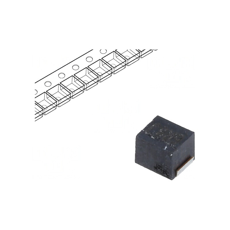 Inductor ferită SMD 1008 6,8uH 165mA 2,7Ω Q25 7,96MHz | Electronic-mag.ro | Componente Electronice