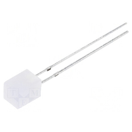 LED pătrată verde 5x5x7mm 500-750mcd 140° 30mA 2,8-3,6VDC | Electronic-mag.ro | Componente Electronice