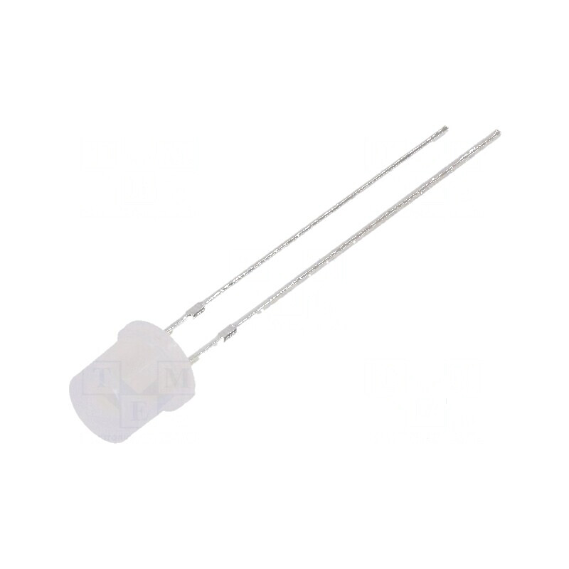 LED 5mm Alb 1560mcd 100° Plat - Nr. Term: 2 | Electronic-mag.ro | Componente Electronice