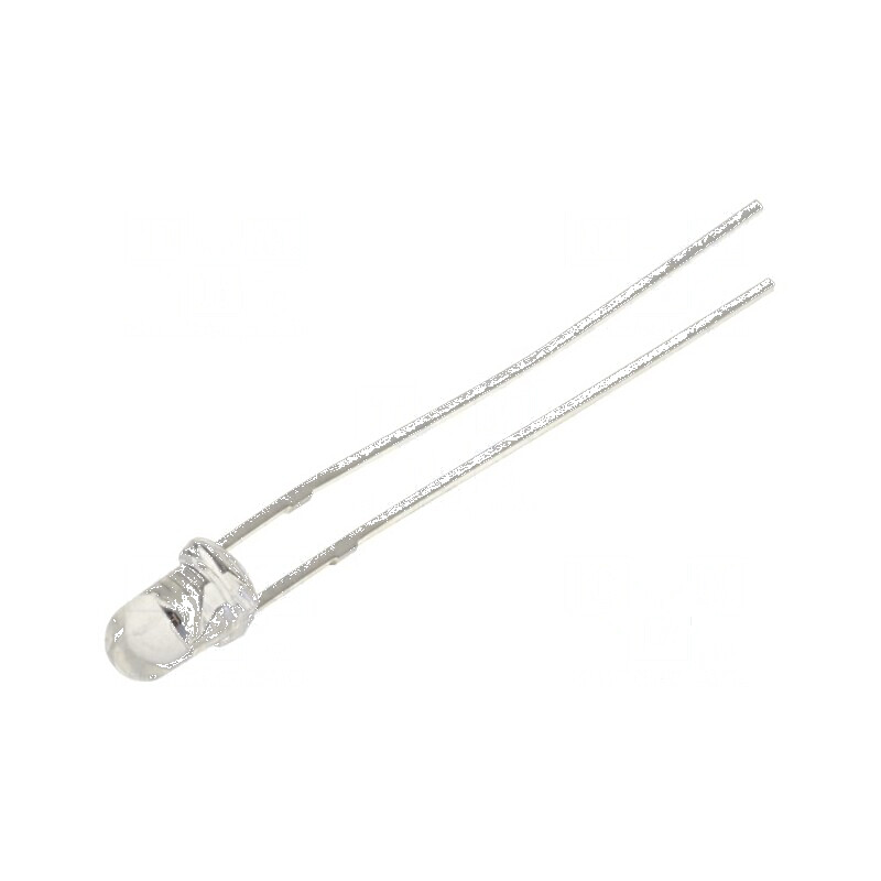 LED 3mm aurie 4200-5800mcd 30° convex | Electronic-mag.ro | Componente Electronice