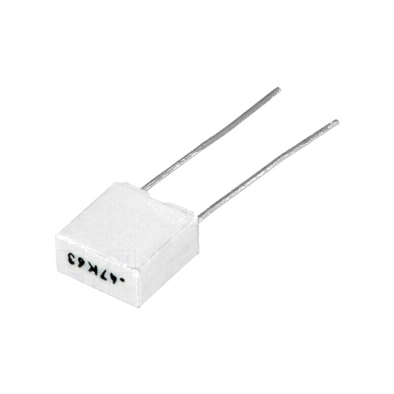 Condensator poliester 470nF 40VAC 63VDC 5mm ±10% THT R82 | Electronic-mag.ro | Componente Electronice