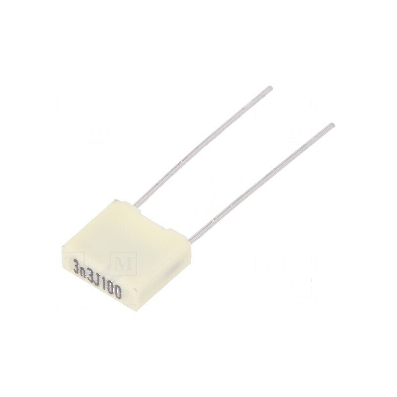 Condensator poliester 3,3nF 63VAC 100VDC 5mm ±5% THT R82 | Electronic-mag.ro | Componente Electronice