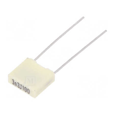 Condensator poliester 3,3nF 63VAC 100VDC 5mm ±5% THT R82 | Electronic-mag.ro | Componente Electronice