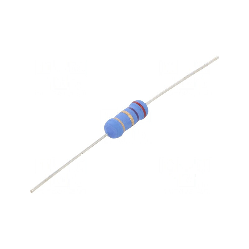 Rezistor metal oxide 2,7Ω 2W ±5% Ø5x12mm -55÷155°C | Electronic-mag.ro | Componente Electronice