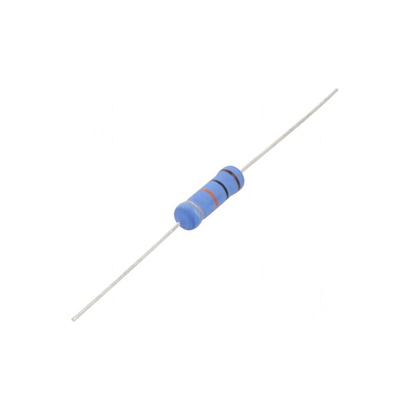 Rezistor metal oxide 10kΩ 3W ±5% Ø5,5x16mm -55÷155°C | Electronic-mag.ro | Componente Electronice