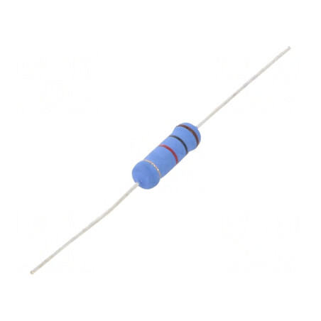 Rezistor metal oxide 1kΩ 3W ±5% Ø5,5x16mm -55÷155°C | Electronic-mag.ro | Componente Electronice