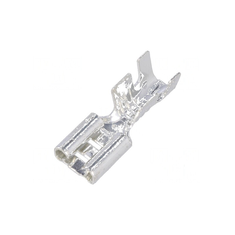 Terminal plat 6,3mm mamă 4÷6mm2 pentru cablu crimpat | Electronic-mag.ro | Componente Electronice