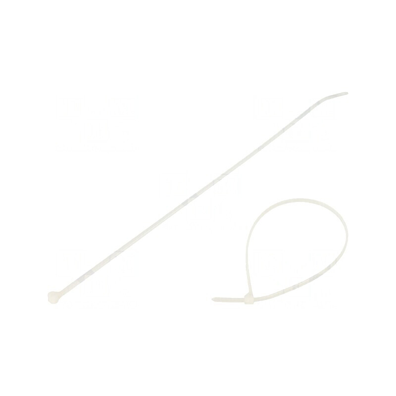 Colier de strângere poliamidă L: 203mm W: 2,3mm | Electronic-mag.ro | Componente Electronice