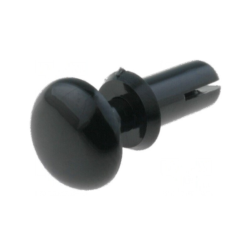 Diblu poliamidă 4-5mm negru UL94V-2 | Electronic-mag.ro | Componente Electronice