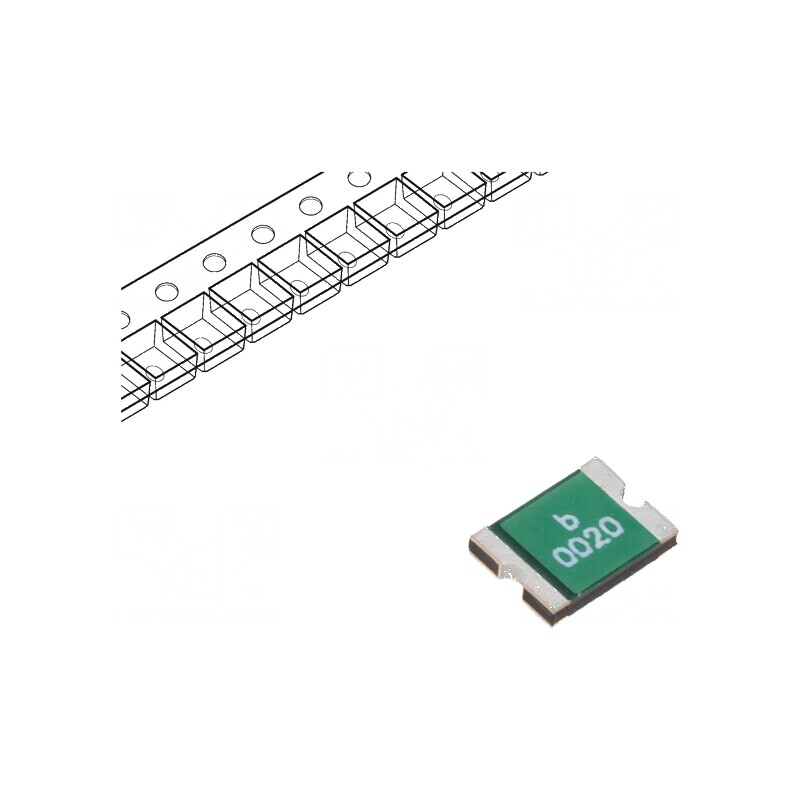 Siguranță polimerică PTC 200mA Imax 10A 0ZCG 1812 | Electronic-mag.ro | Componente Electronice