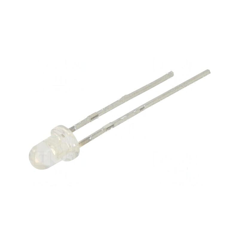 LED 3mm Albastru 400-800mcd 20° Convex 120mW | Electronic-mag.ro | Componente Electronice