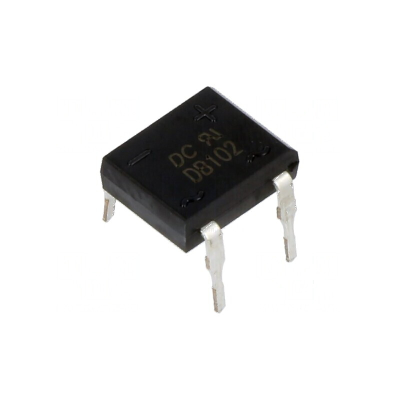 Punte redresoare monofazată 100V 1A DB-1 THT tub | Electronic-mag.ro | Componente Electronice Punte redresoare monofazată 100V 1A DB-1 THT tub | Electronic-mag.ro | Componente Electronice
