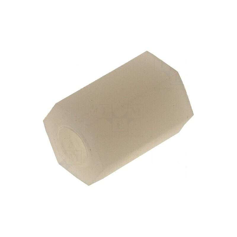 Piuliță distanțieră filetată hexagonală M3 8mm din poliamidă | Electronic-mag.ro | Componente Electronice