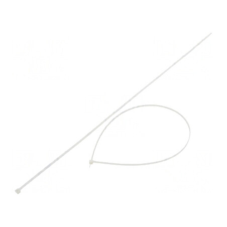 Colier de strângere poliamidă 650mm 4,8mm 222N naturală | Electronic-mag.ro | Componente Electronice