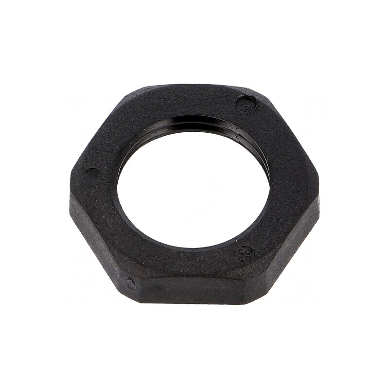 Piuliță M16 poliamidă 5mm Cheie 17mm neagră -40÷100°C | Electronic-mag.ro | Componente Electronice Piuliță M16 poliamidă 5mm Cheie 17mm neagră -40÷100°C | Electronic-mag.ro | Componente Electronice
